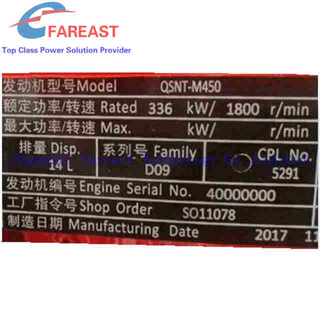 CCEC Cummins QSNT Series Marine And Auxiliary Engine
